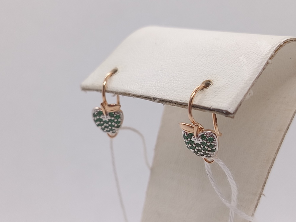 СЕРЬГИ С КАМНЯМИ (Au 585)