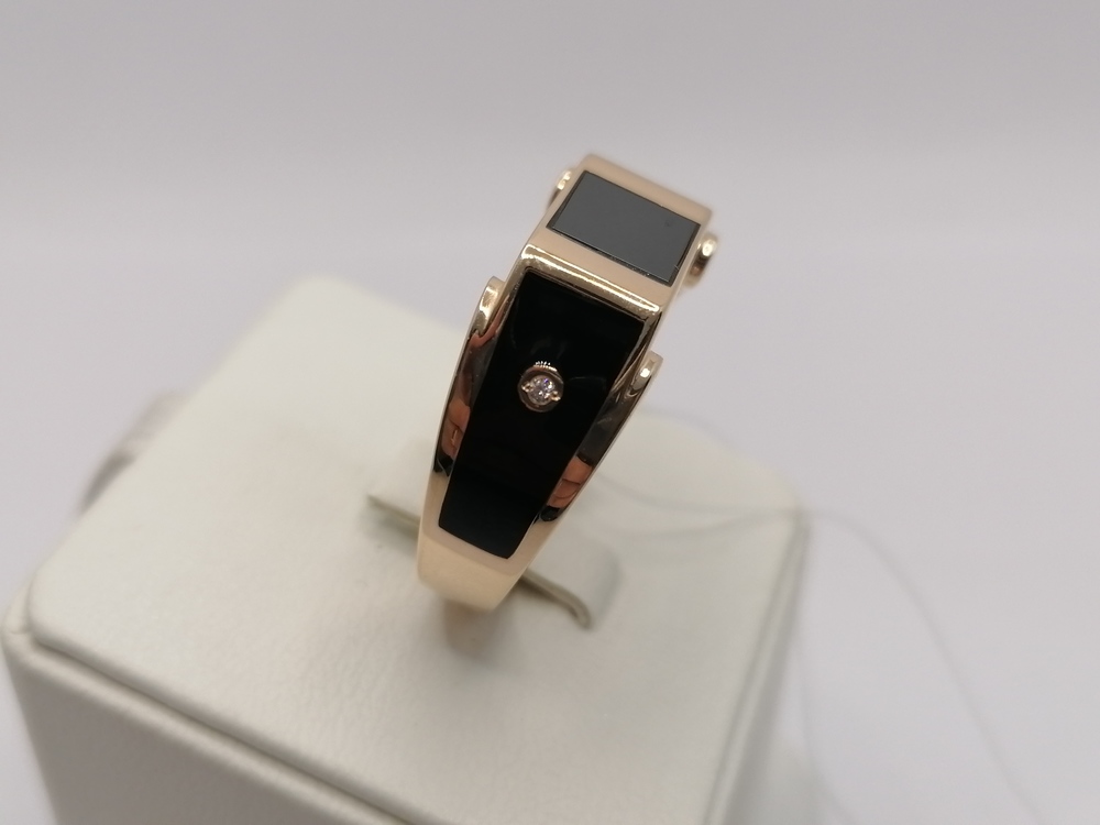 040008 КОЛЬЦО С КАМНЯМИ (Au 585)