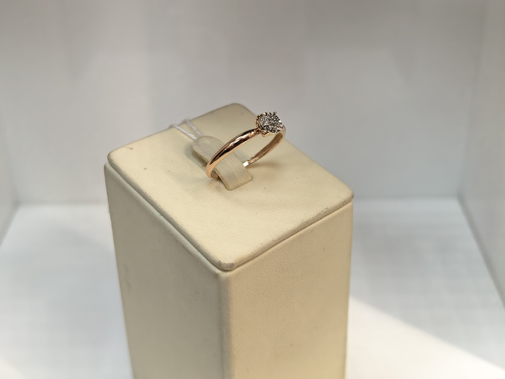 КОЛЬЦО БРИЛЛИАНТ Au 585