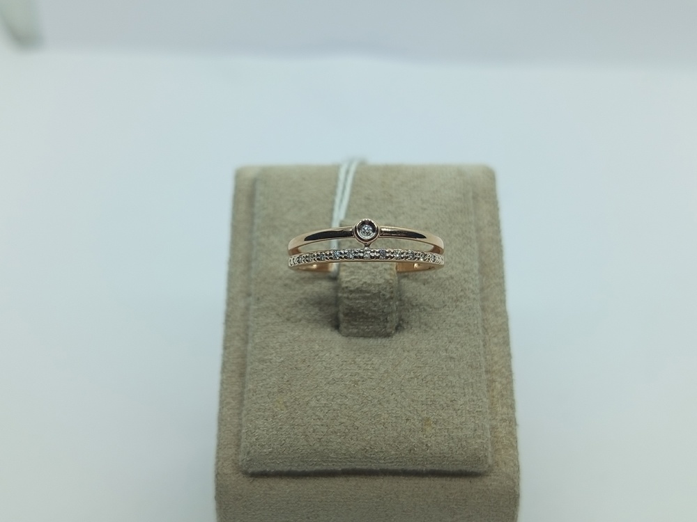 КОЛЬЦО БРИЛЛИАНТ Au 585