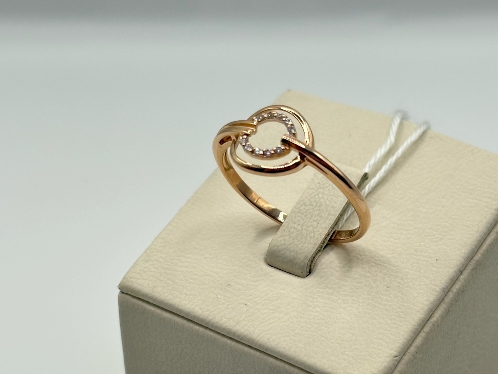 КОЛКМИ585 КОЛЬЦО С КАМНЯМИ (Au 585)