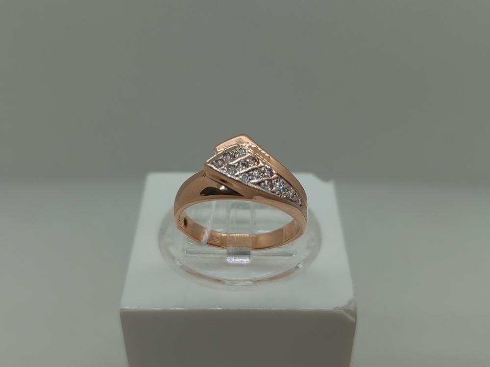 КОЛКМИ585 КОЛЬЦО С КАМНЯМИ (Au 585)