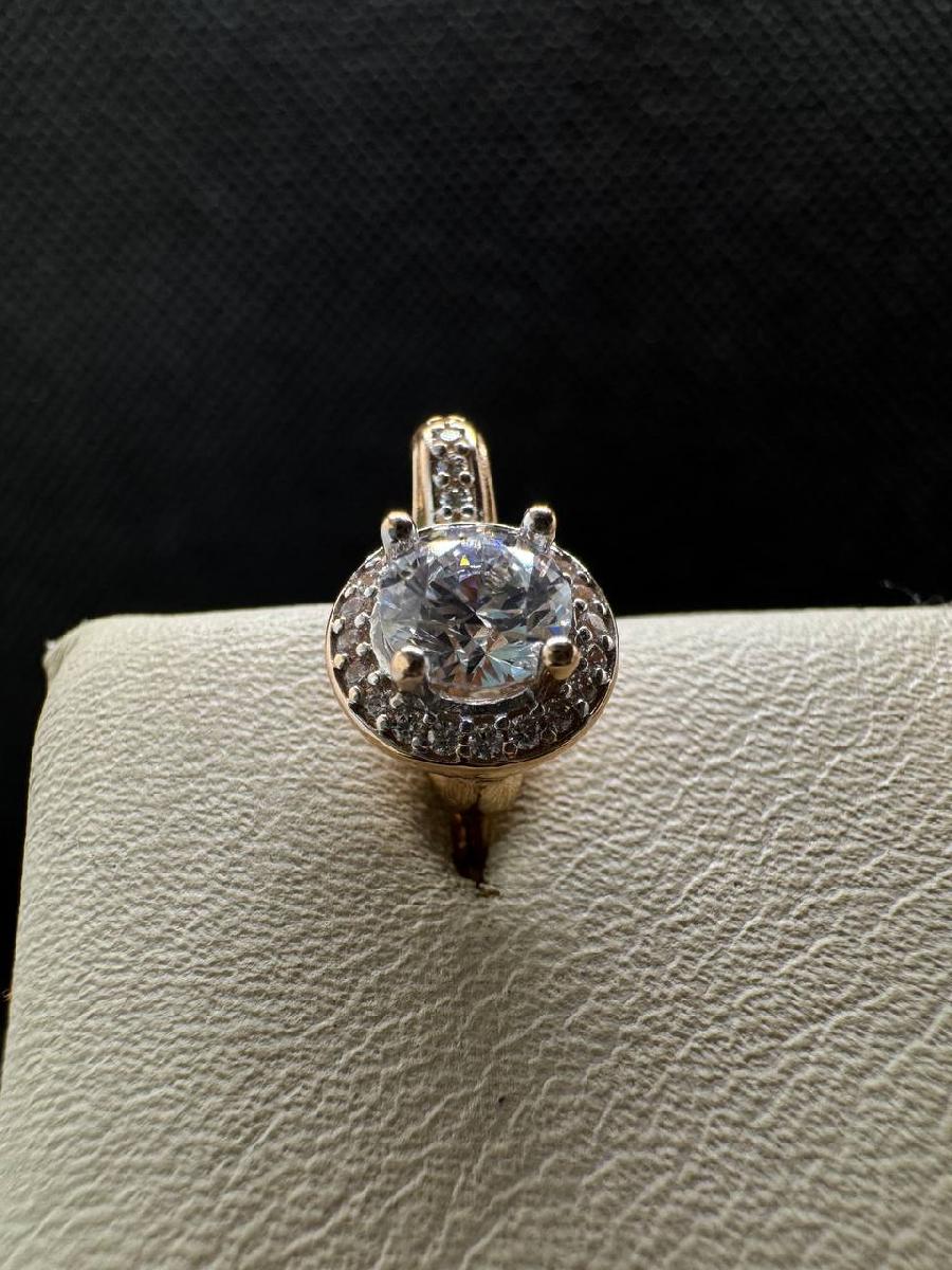 СЕРЬГИ С КАМНЯМИ (Au 585)