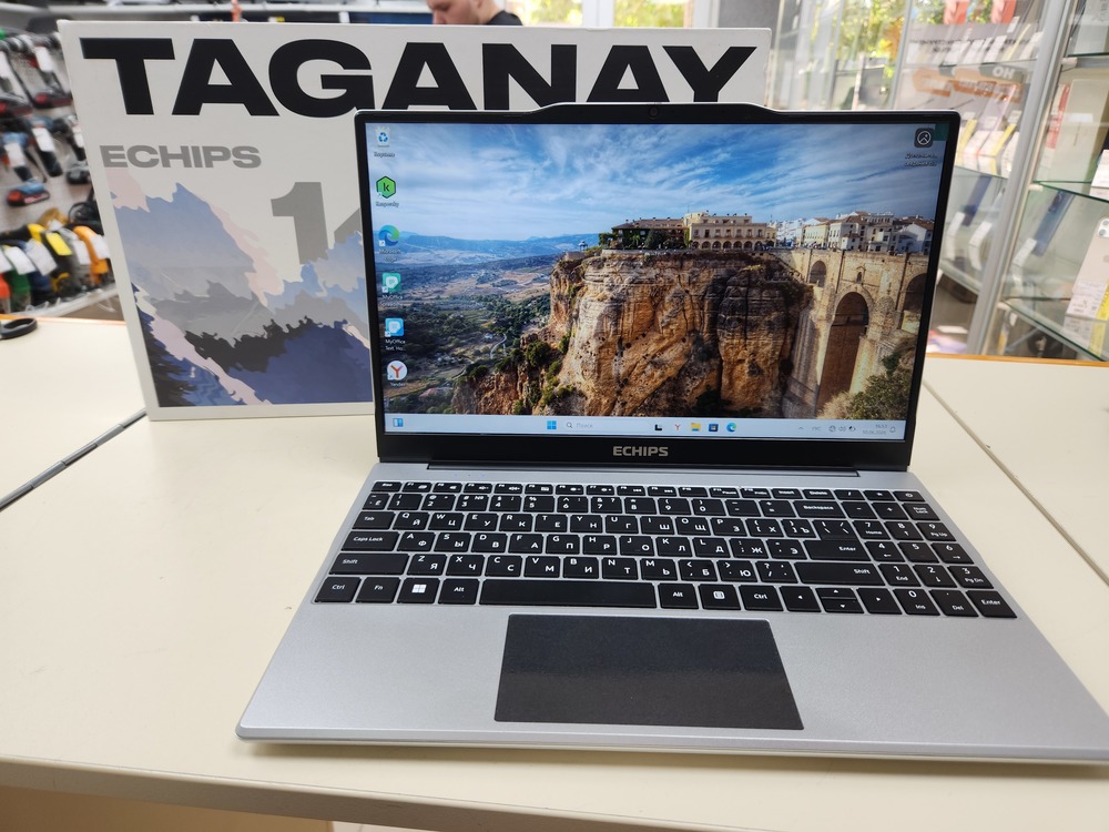 Ноутбук Echips; Celeron N5095, HD Graphics, 16 Гб, 512 GB, Нет
