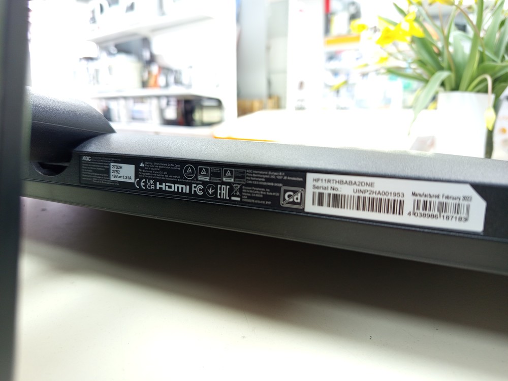 Монитор AOC 27B2H