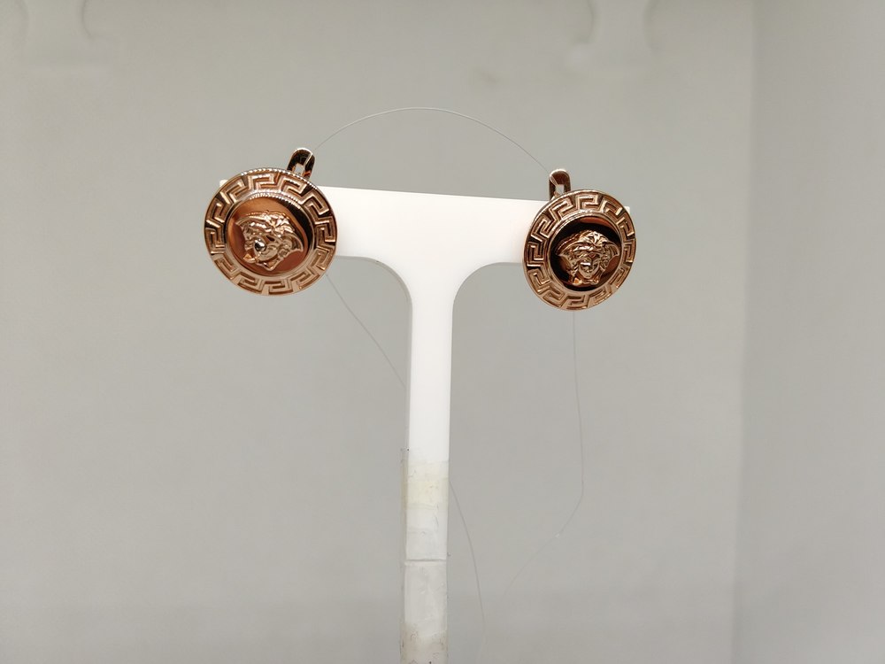 СЕРЬГИ БЕЗ КАМНЯ (Au 585)