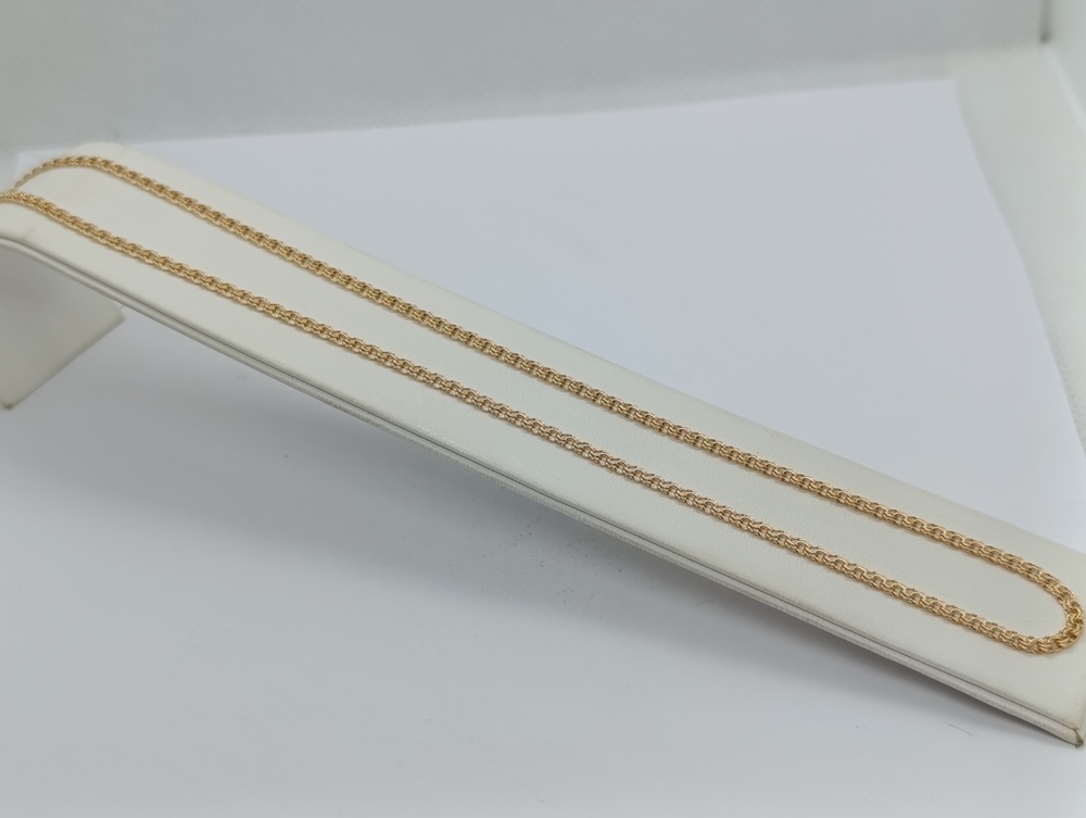 ЦЕПЬ ПУСТОТЕЛАЯ Бисмарк (Au 585)