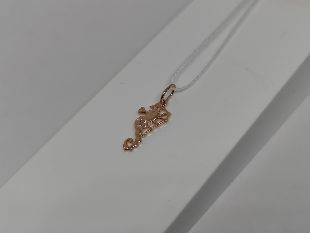 ПОДВЕСКА С КАМНЯМИ (Au 585)