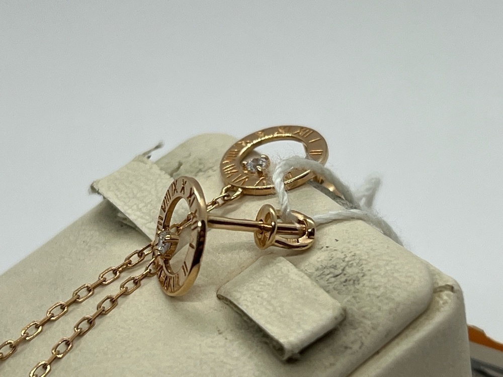 СЕРЬГИ С КАМНЕМ (Au 585)