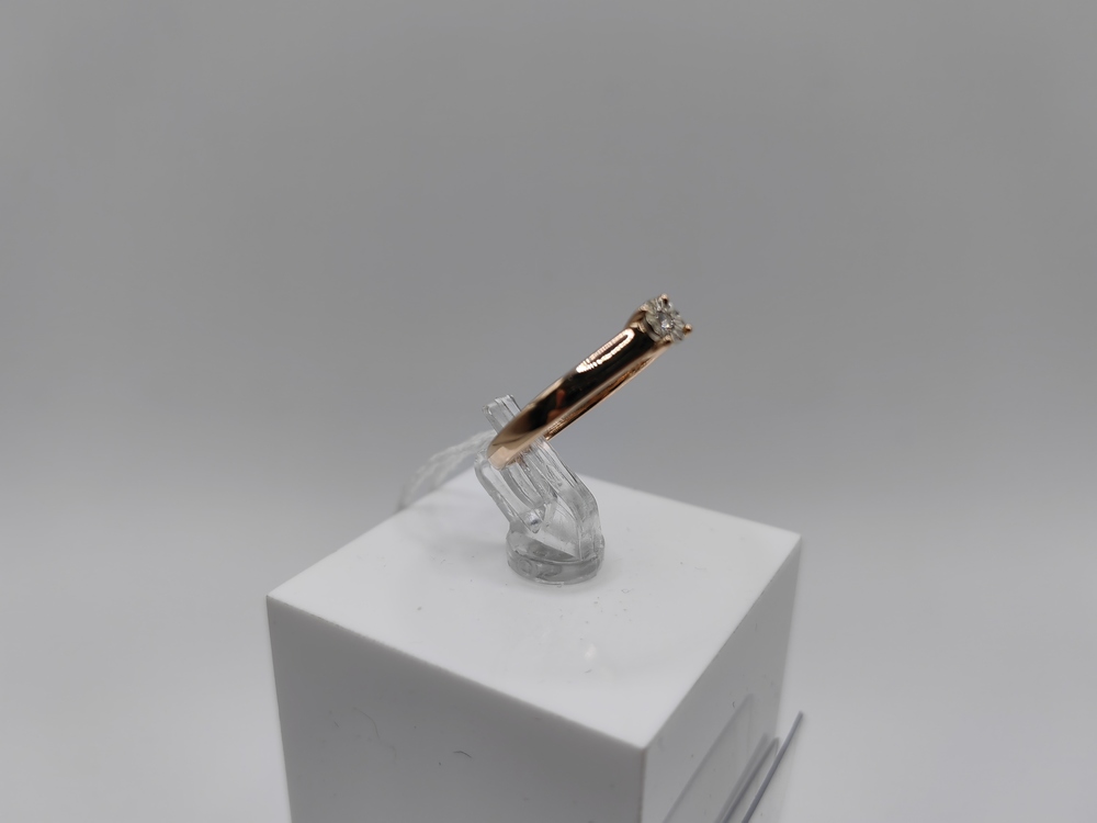 КОЛЬЦО БРИЛЛИАНТ Au 585