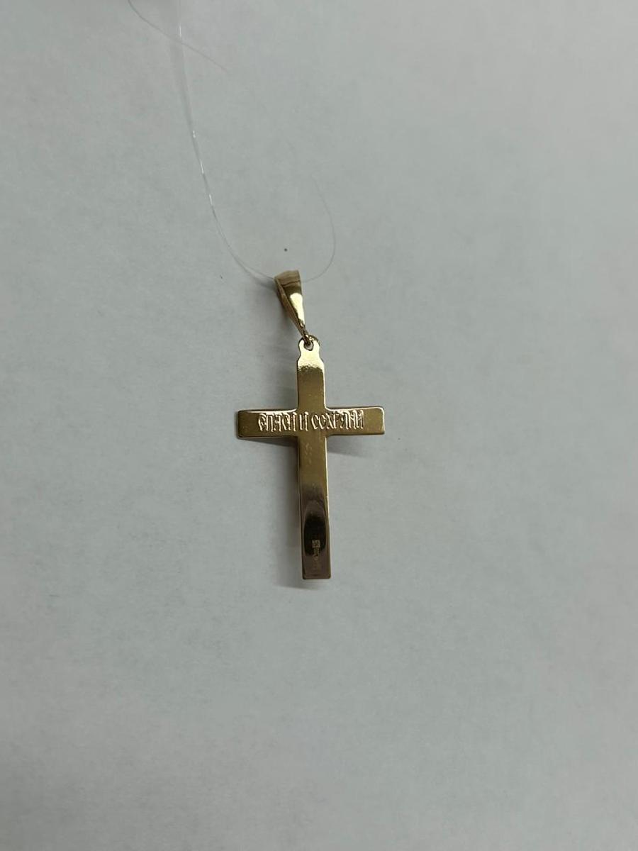 ПОДВЕСКА КРЕСТ (Au 585)