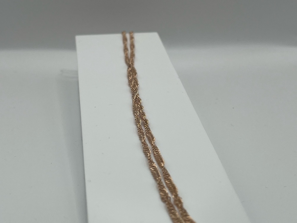 ЦЛСИ585 ЦЕПЬ ПОЛНОВЕСНАЯ Сингапур (Au 585)