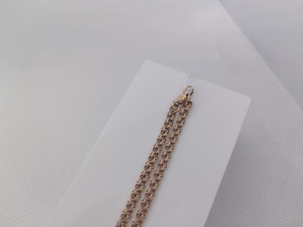 ЦЕПЬ ПОЛНОВЕСНАЯ Бисмарк (Au 585)