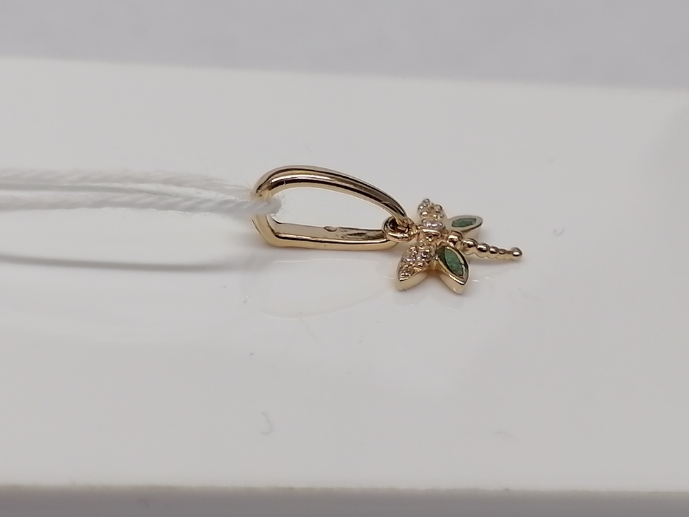 ПОДВЕСКА С КАМНЯМИ (Au 585)