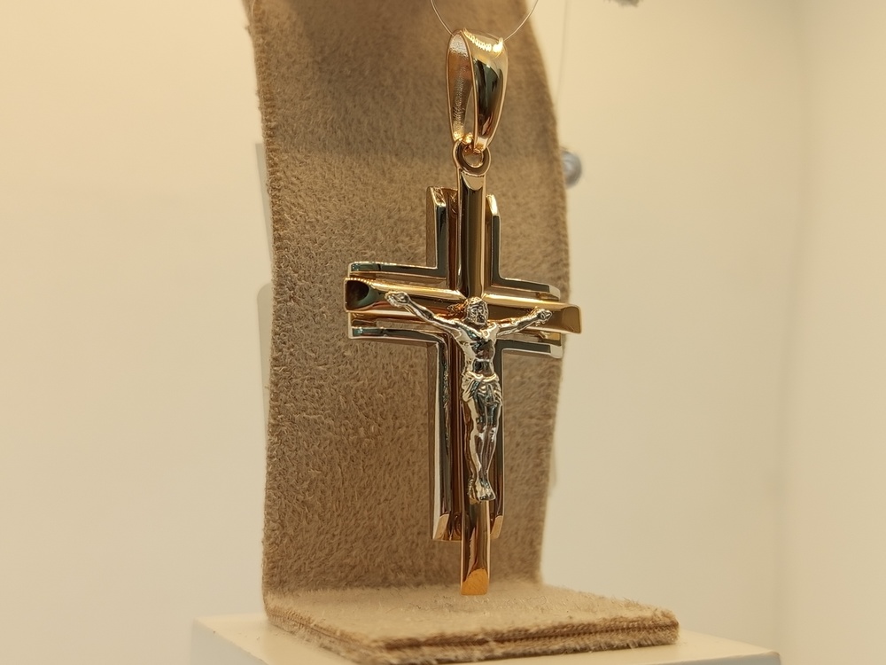 810-00341-10-00-00-00 ПОДВЕСКА КРЕСТ (Au 585)