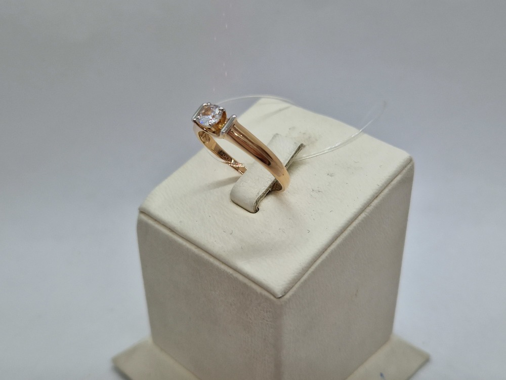 КОЛЬЦО С КАМНЕМ (Au 585)