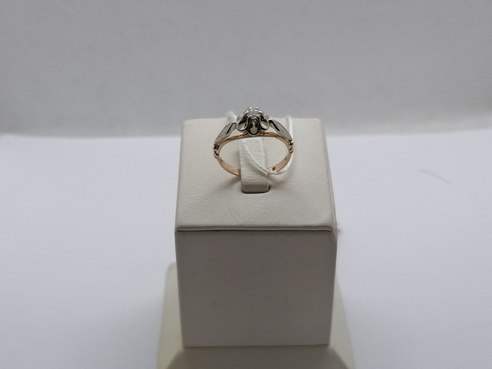 КОЛЬЦО С КАМНЕМ (Au 585)