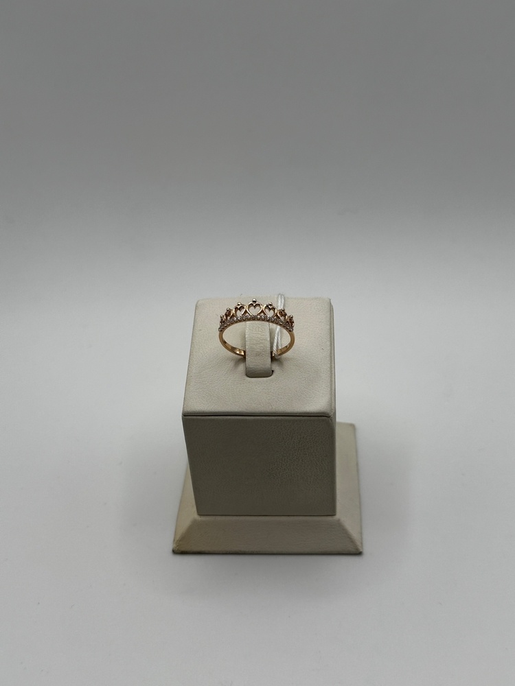 КОЛКМИ585 КОЛЬЦО С КАМНЯМИ (Au 585)