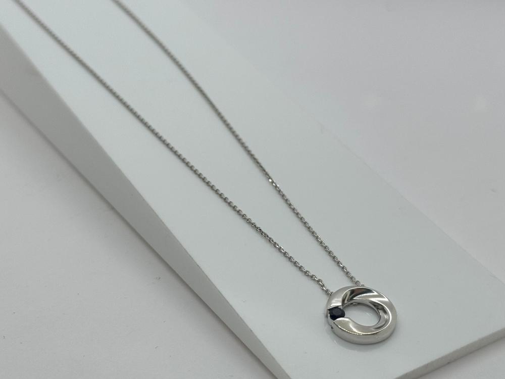 КОЛЬЕ С КАМНЕМ Au 585