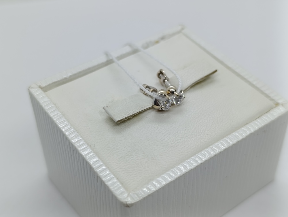 СПУС585 СЕРЬГИ ПУСЕТЫ (Au 585)