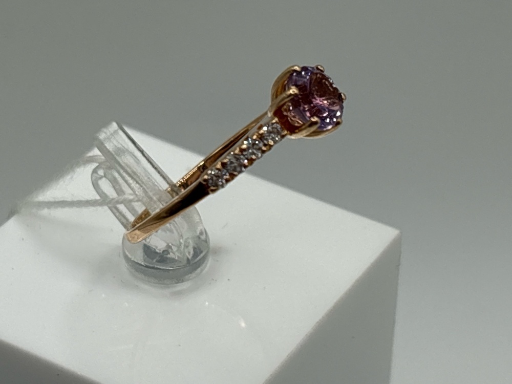 КОЛКМИ585 КОЛЬЦО С КАМНЯМИ (Au 585)