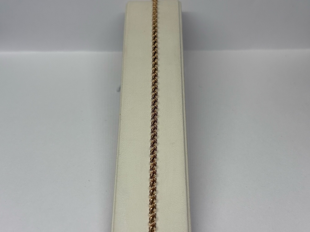 БРАСЛЕТ ПУСТОТЕЛЫЙ Кардинал (Au 585)