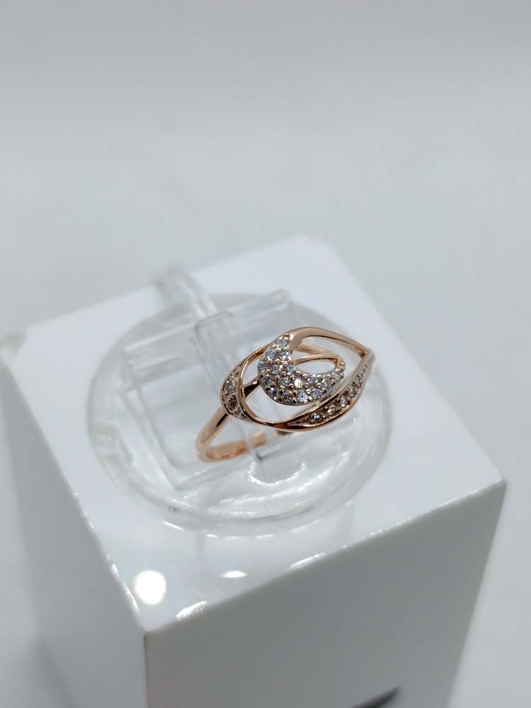 КОЛКМИ585 КОЛЬЦО С КАМНЯМИ (Au 585)