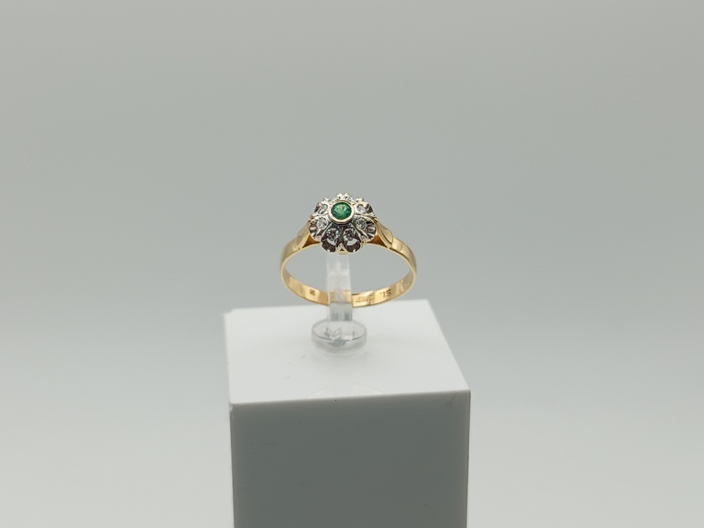 КОЛЬЦО БРИЛЛИАНТ Au 585