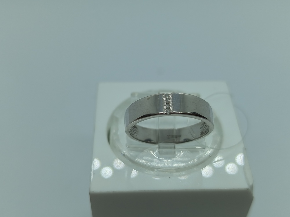 КОЛЬЦО БРИЛЛИАНТ (Ag 925)