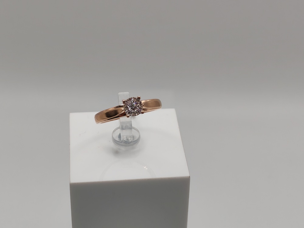 КОЛЬЦО БРИЛЛИАНТ Au 585