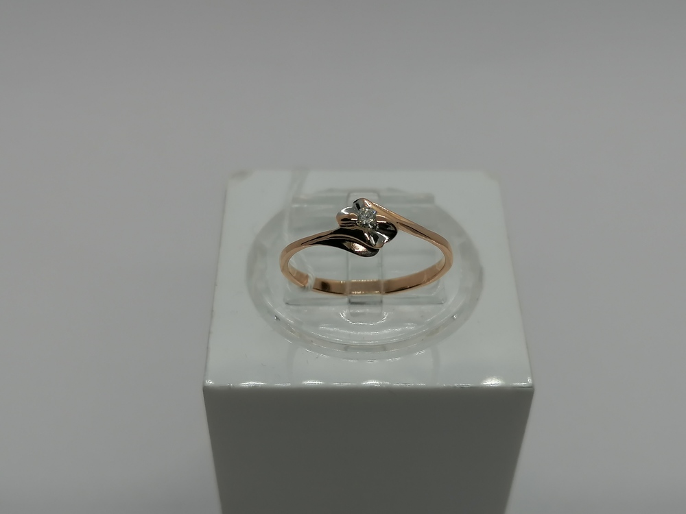 КОЛЬЦО БРИЛЛИАНТ Au 585