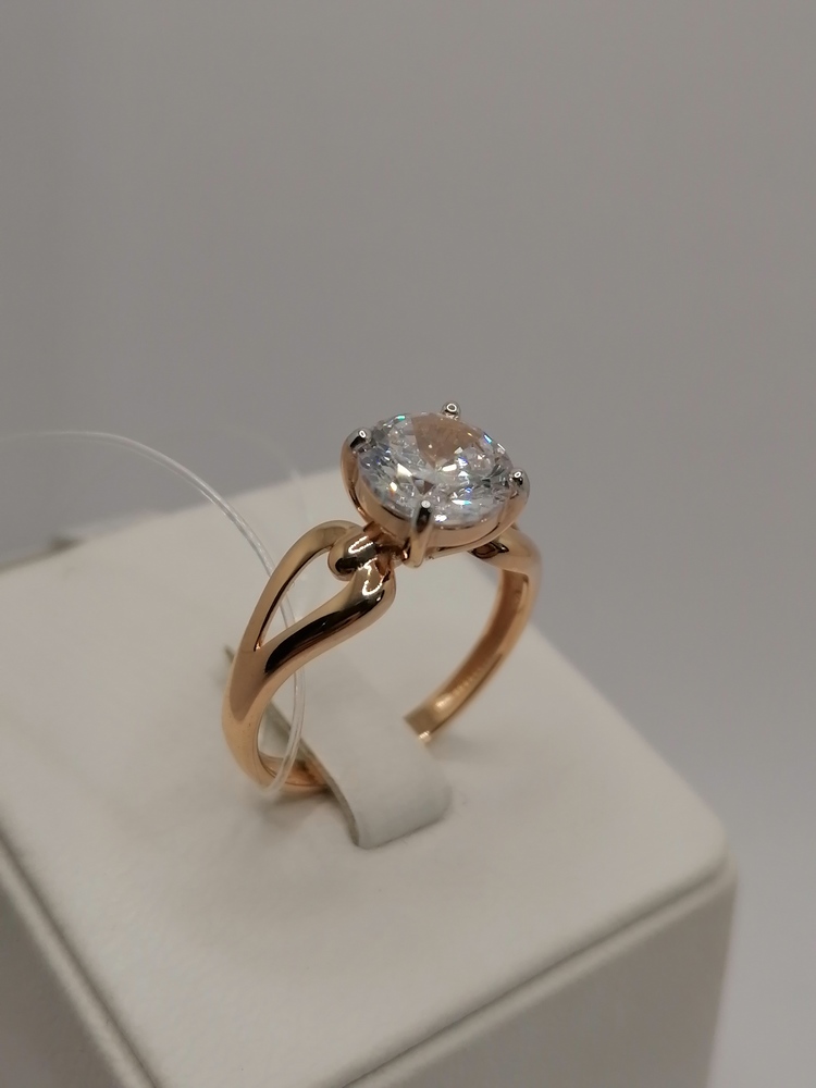 КОЛЬЦО С КАМНЕМ (Au 585)