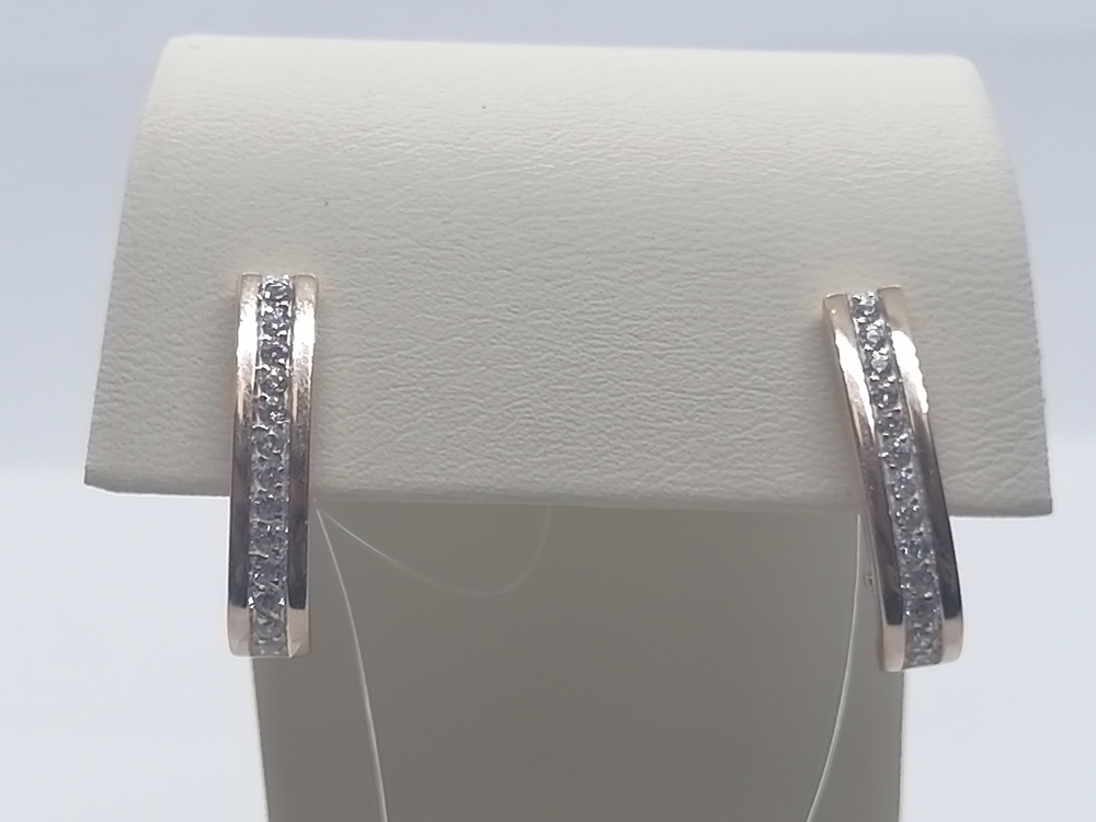 СЕРЬГИ С КАМНЯМИ (Au 585)