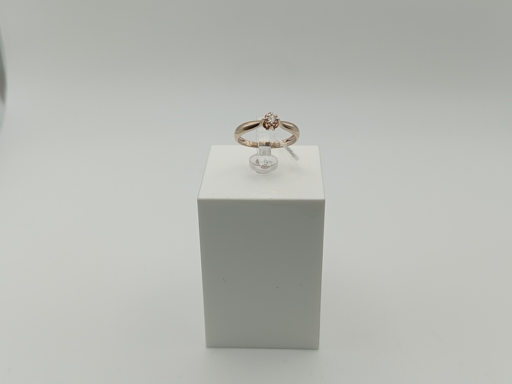 КОЛЬЦО БРИЛЛИАНТ Au 585