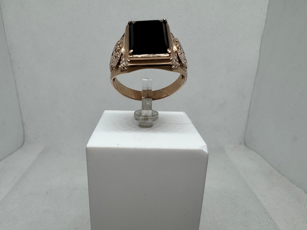 КОЛЬЦО ПЕЧАТКА с камнем (Au 585)