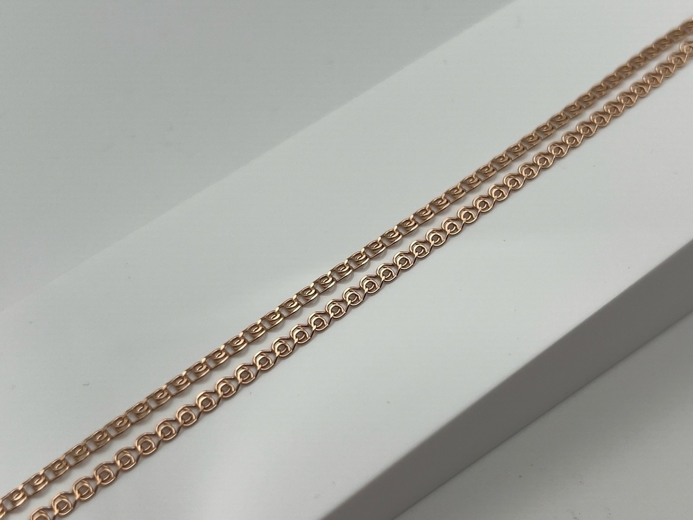 ЦЕПЬ ПУСТОТЕЛАЯ Лав (Au 585)