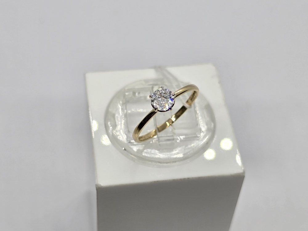 КОЛЬЦО С КАМНЕМ (Au 585)