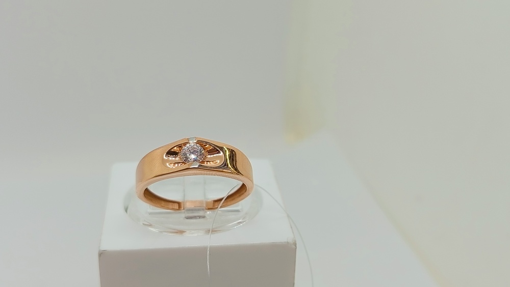 КОЛЬЦО С КАМНЕМ (Au 585)