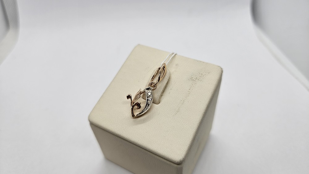 ПОДВЕСКА С КАМНЯМИ (Au 585)