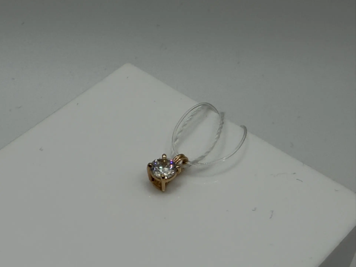 ПОДКМ585 ПОДВЕСКА С КАМНЕМ (Au 585)