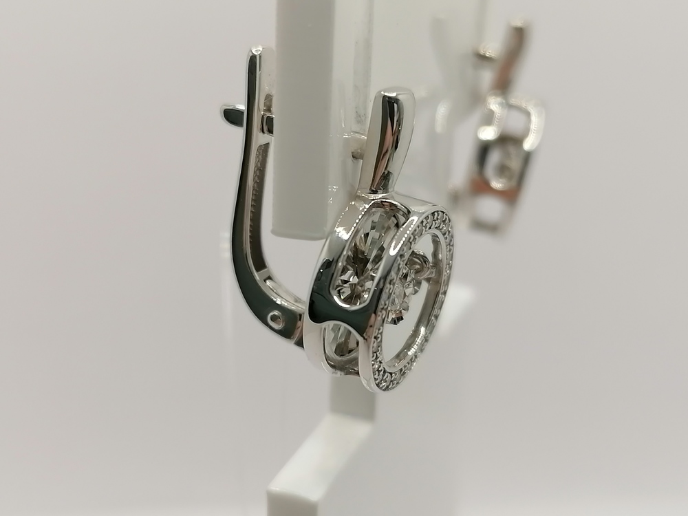 02-12-5478-31-00-1 СЕРЬГИ БРИЛЛИАНТ (Au 585)