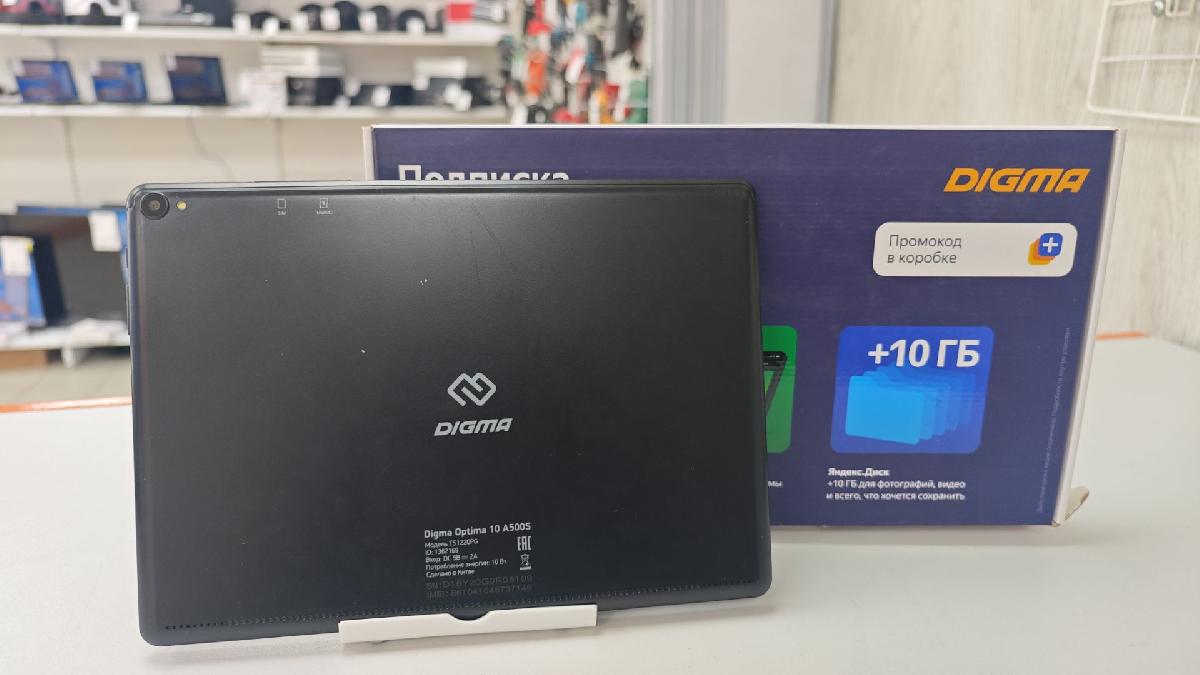 Планшет Digma Optima 10 A500S 3G TS1220PG;