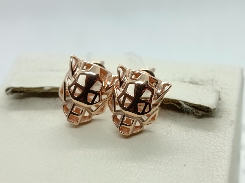 СЕРЬГИ БЕЗ КАМНЯ (Au 585)