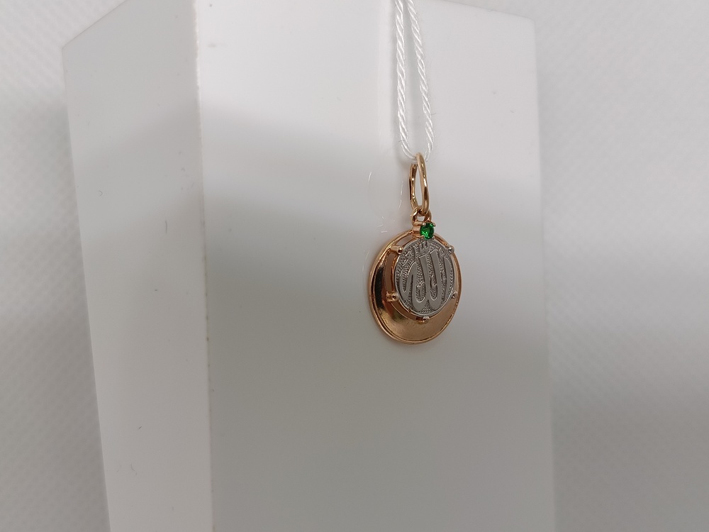 ПОДКМ585 ПОДВЕСКА С КАМНЕМ (Au 585)