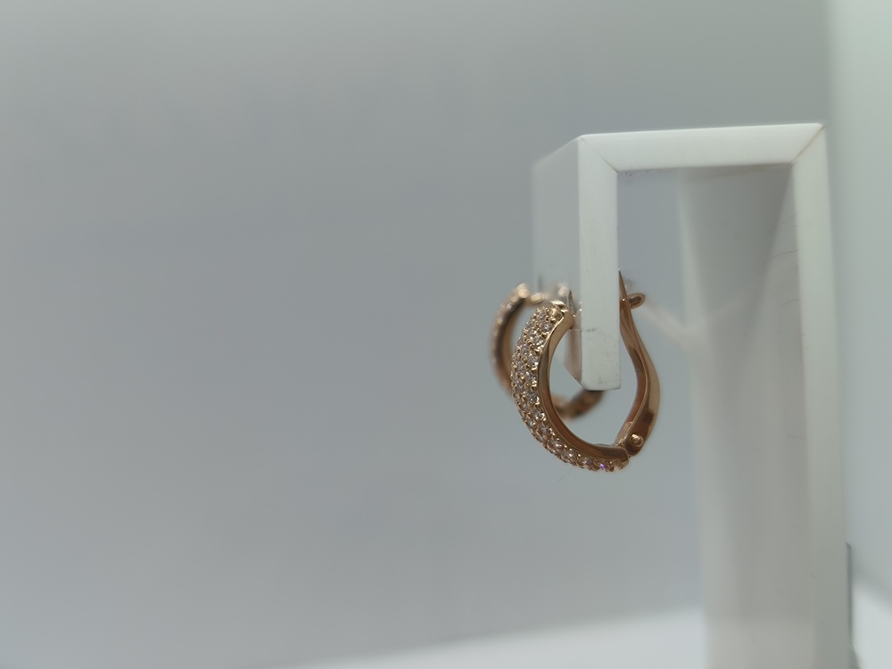 СЕРЬГИ С КАМНЯМИ (Au 585)