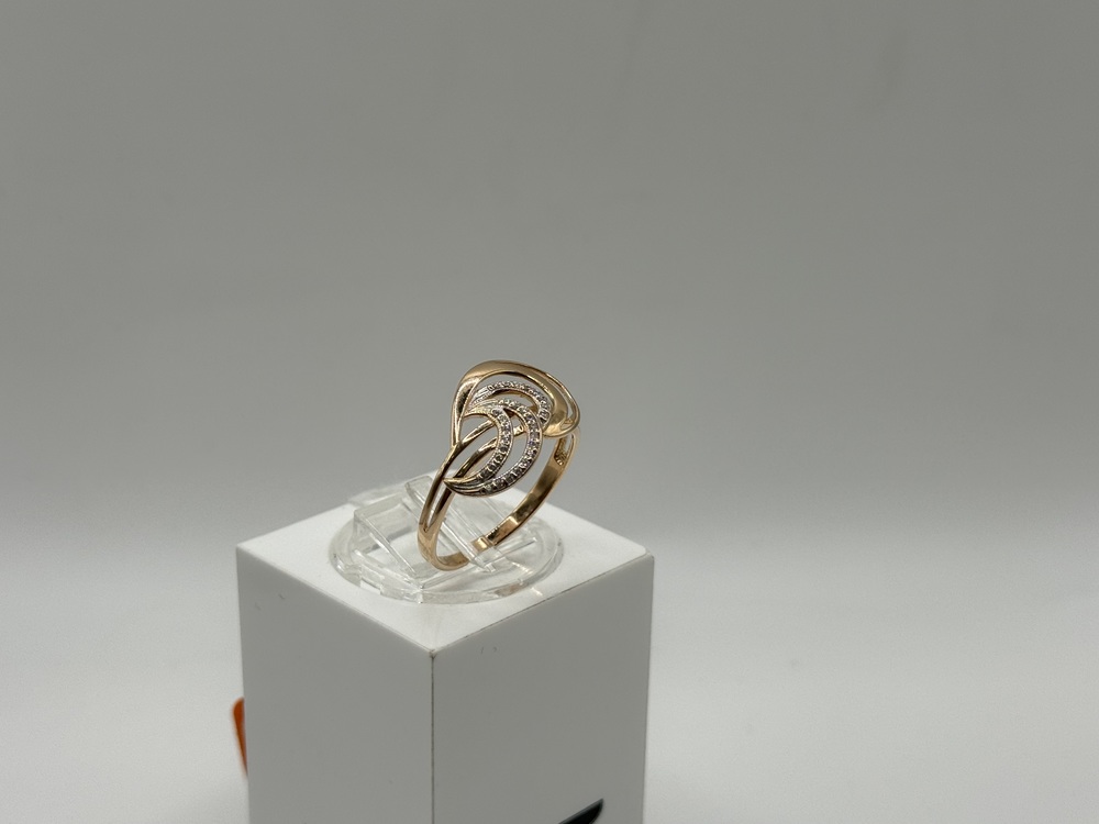 КОЛКМИ585 КОЛЬЦО С КАМНЯМИ (Au 585)
