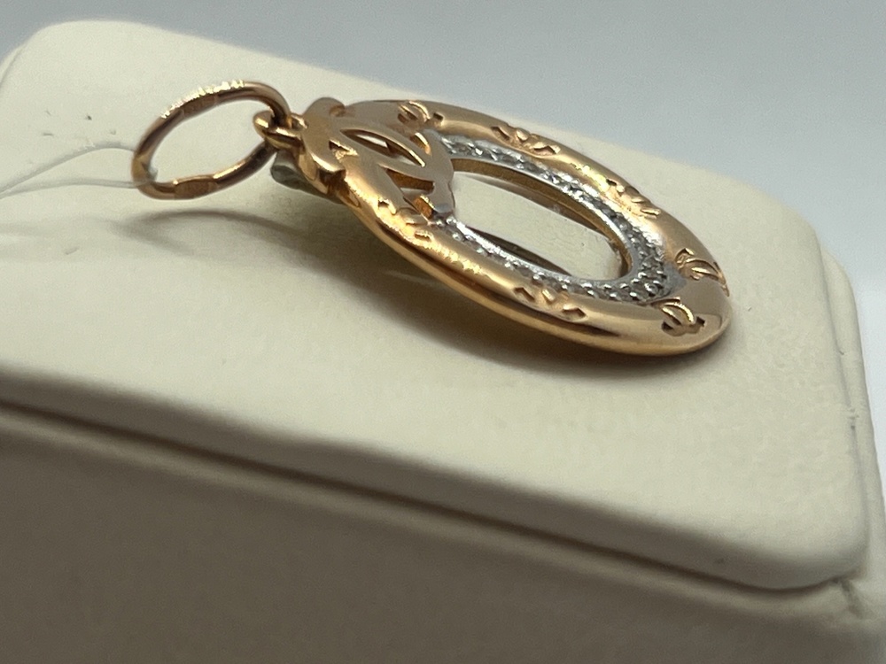 П13215756 ПОДВЕСКА С КАМНЯМИ (Au 585)