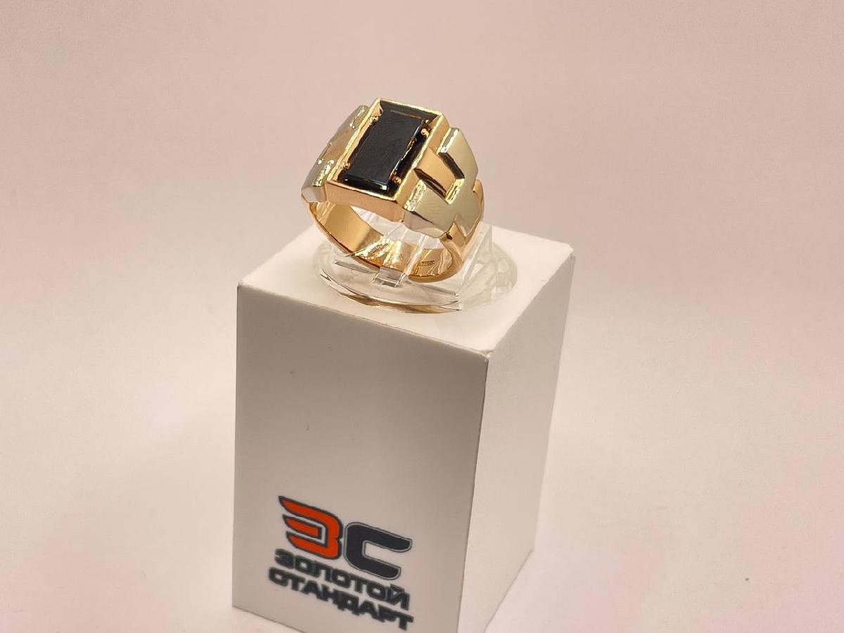 КОЛЬЦО ПЕЧАТКА с камнем (Au 585)