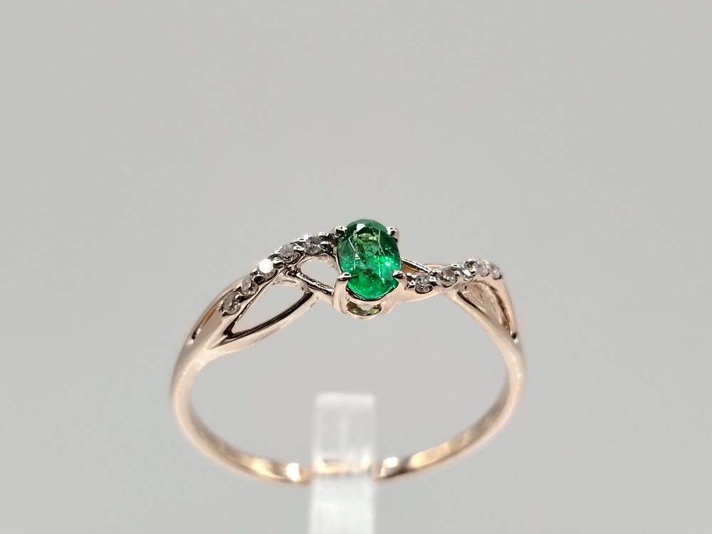 КОЛЬЦО БРИЛЛИАНТ Au 585