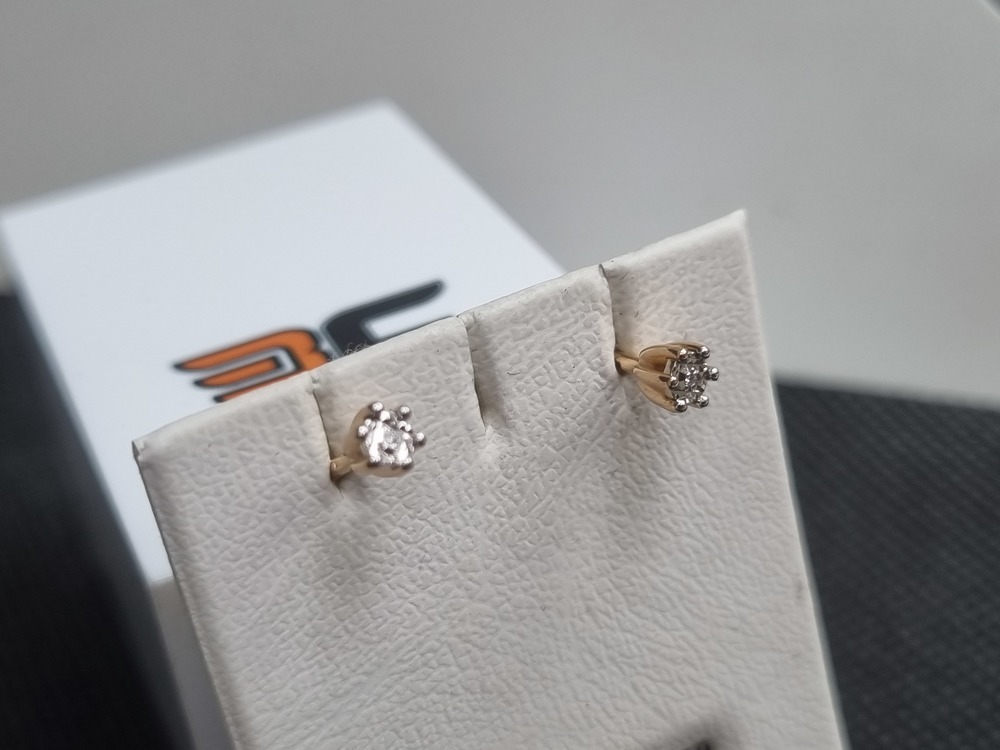 СЕРЬГИ БРИЛЛИАНТ (Au 585)